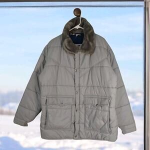 Vintage Walls Blizzard Pruf Quilted Puffer Jacket Men’s XL Tall USA Made
